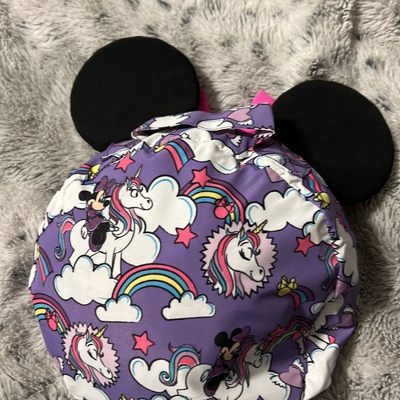Minnie Mouse unicorn packable raincoat - Picture 5 of 5